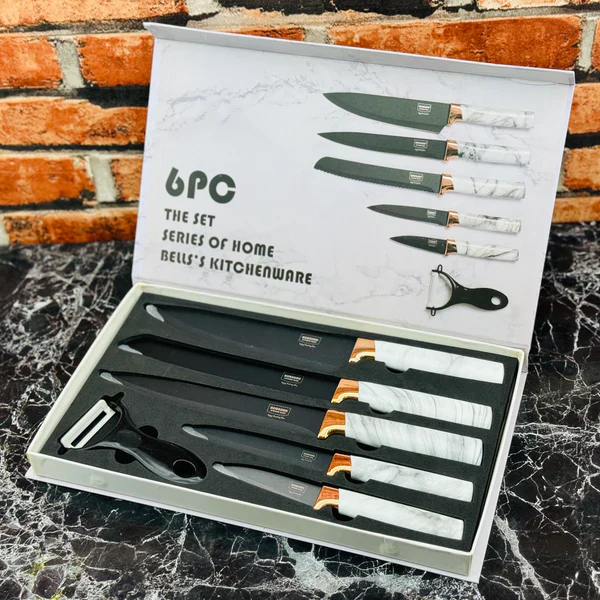 Bobssen 6pcs Kitchen Knife Set - Image 3