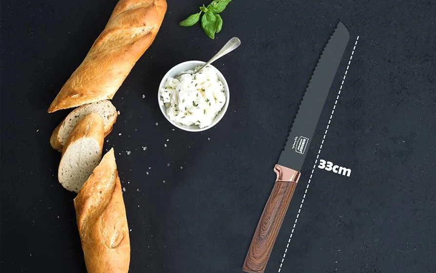 Bobssen Kitchen Knife - Stainless Steel Bread and Butter Knife - Image 4