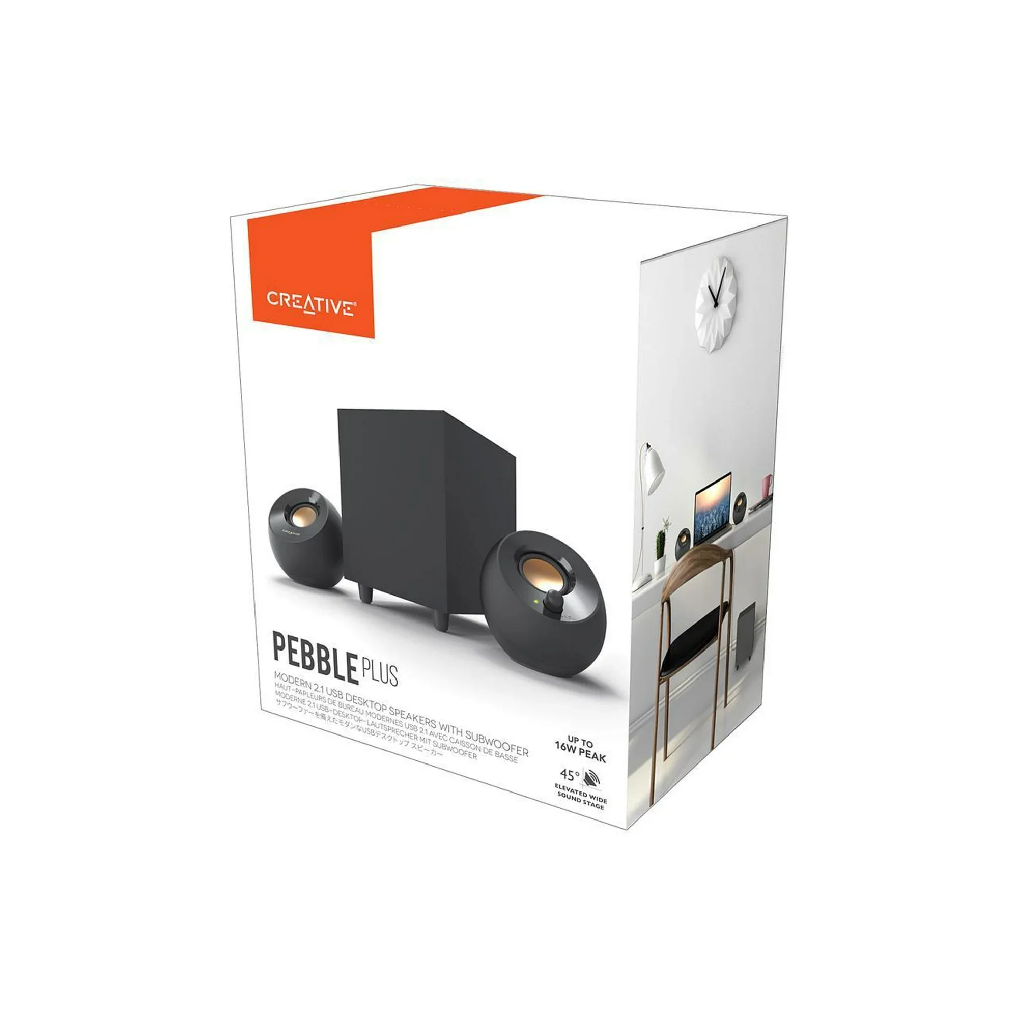 Creative Pepper Plus 2.1 - Powerful Bass Speaker System for PC & Laptop - Image 4