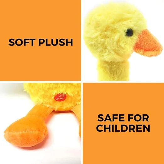 Cute Dancing & Talking Duck Toy – Fun Interactive Playmate for Kids - Image 2