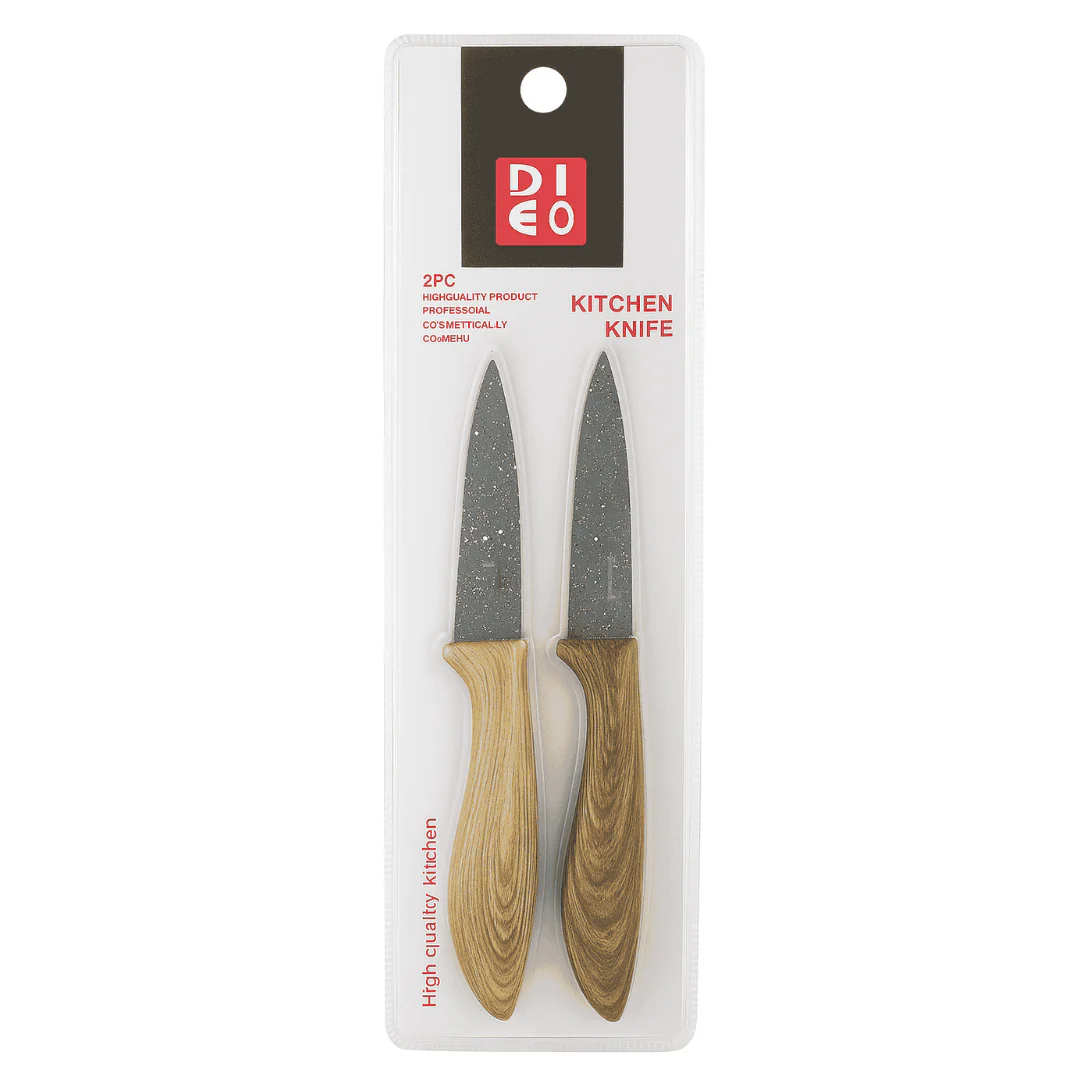DIEO 2-Piece Kitchen Knife Set - Sharp Stainless Steel Knives