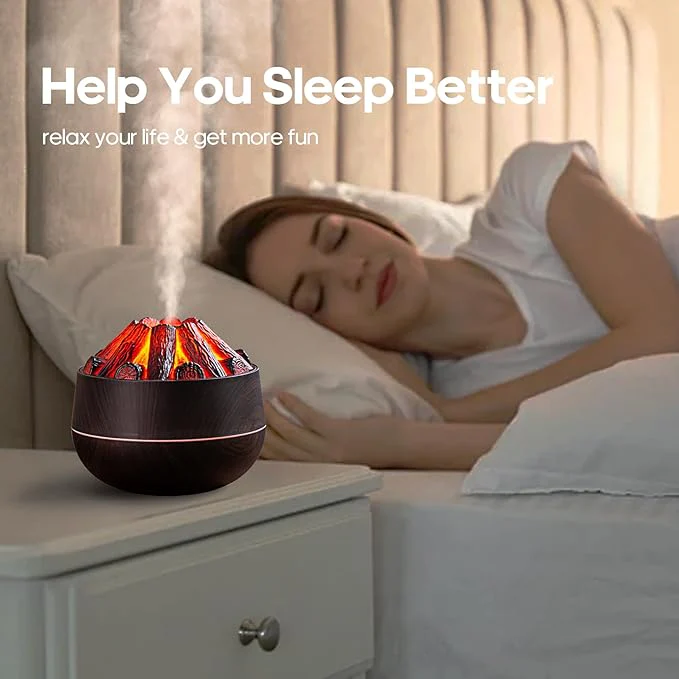Flame Essential Diffuser Bonfire Humidifier 300ml - Image 6