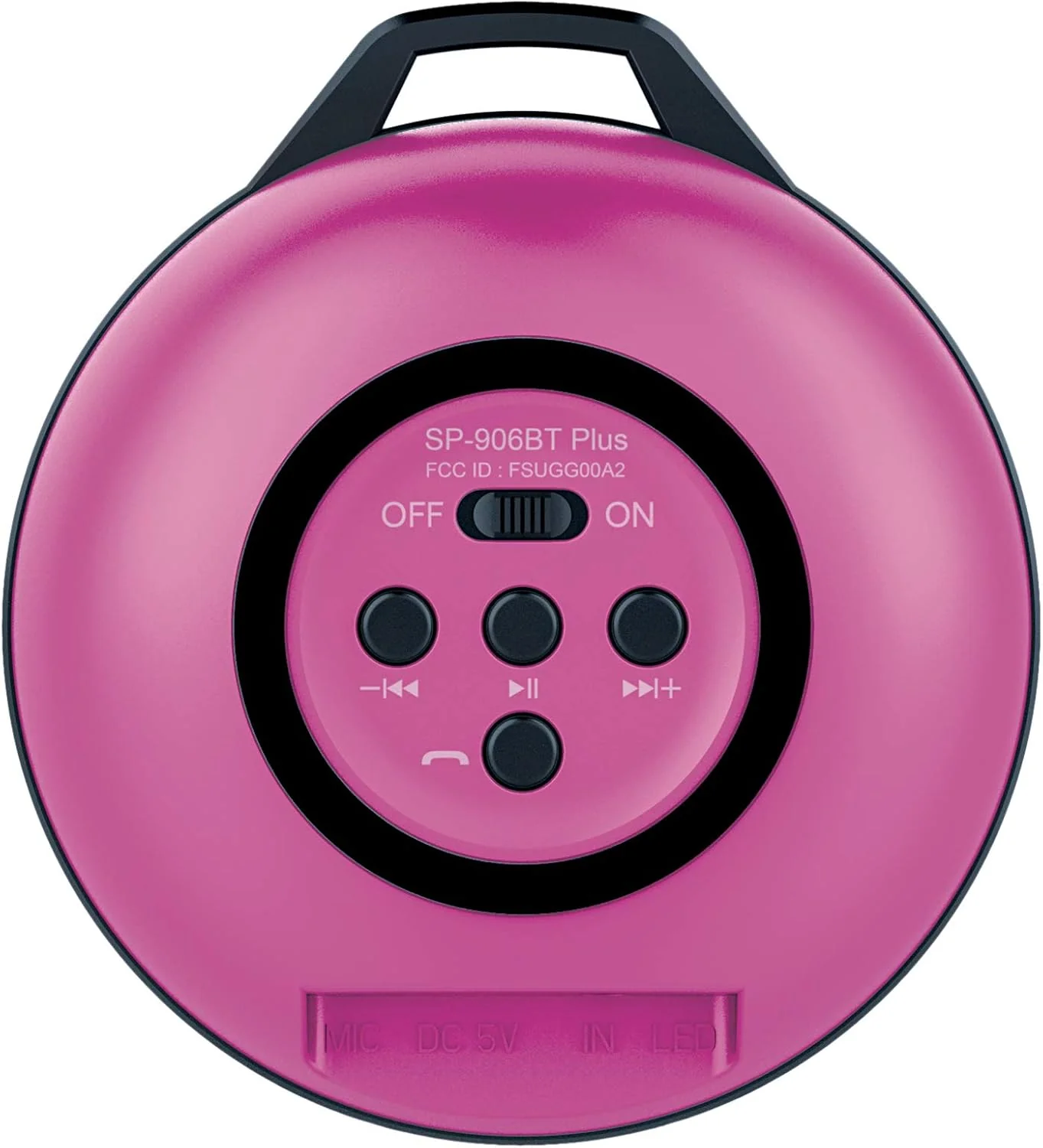 Genius SP-906BT Plus Portable Bluetooth Wireless Speaker - Extra Bass, Clear Sound and BT AUX DC Speaker -555 - Image 3