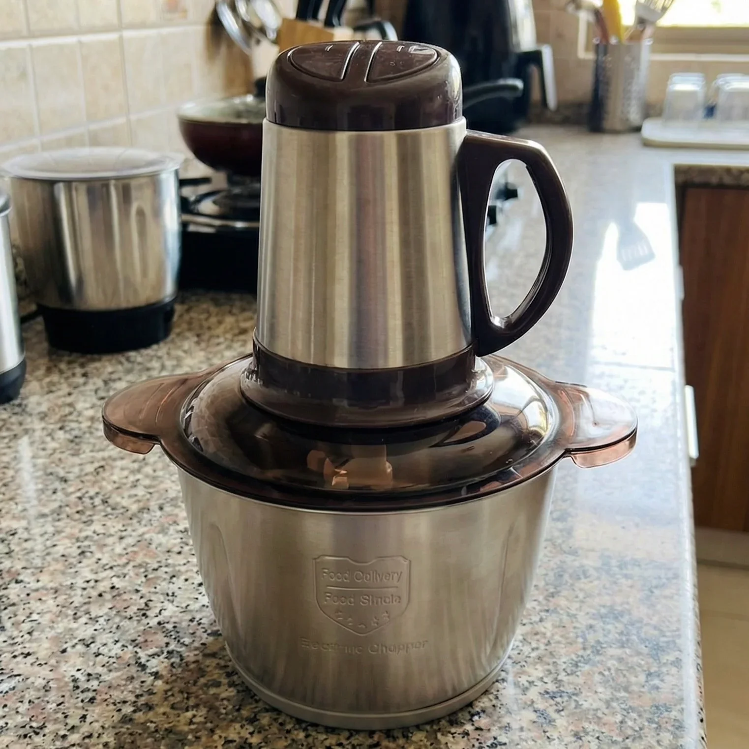 Electric Meat & Vegetable Chopper - Imported And Premium Quality | 3 Litre - Image 2