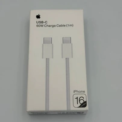 iPhone 16 Pro Max 60W USB-C Charging Cable (1m) - Fast Charge & Sync