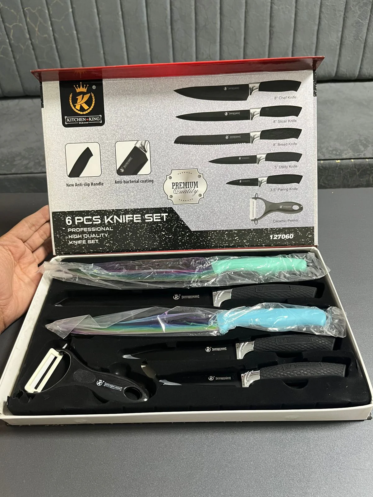 Kitchen King 6-Piece Kitchen Knife Set - 127060
