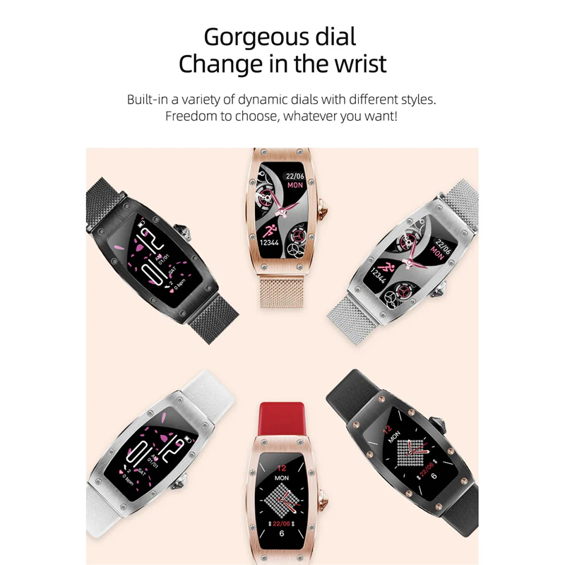 KUMI Gypsophila K18 Smart Watch - Image 12