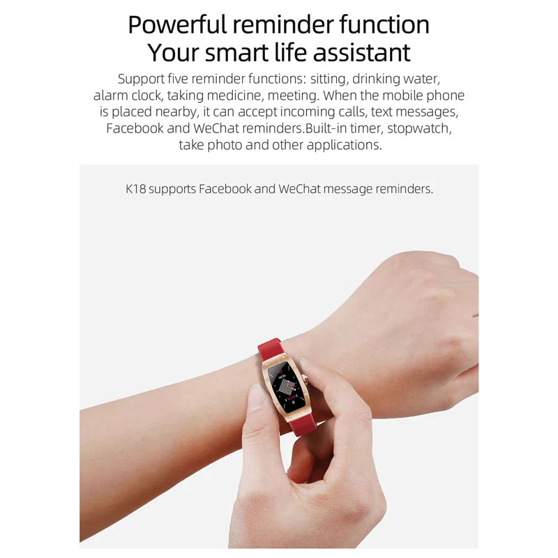 KUMI Gypsophila K18 Smart Watch - Image 18