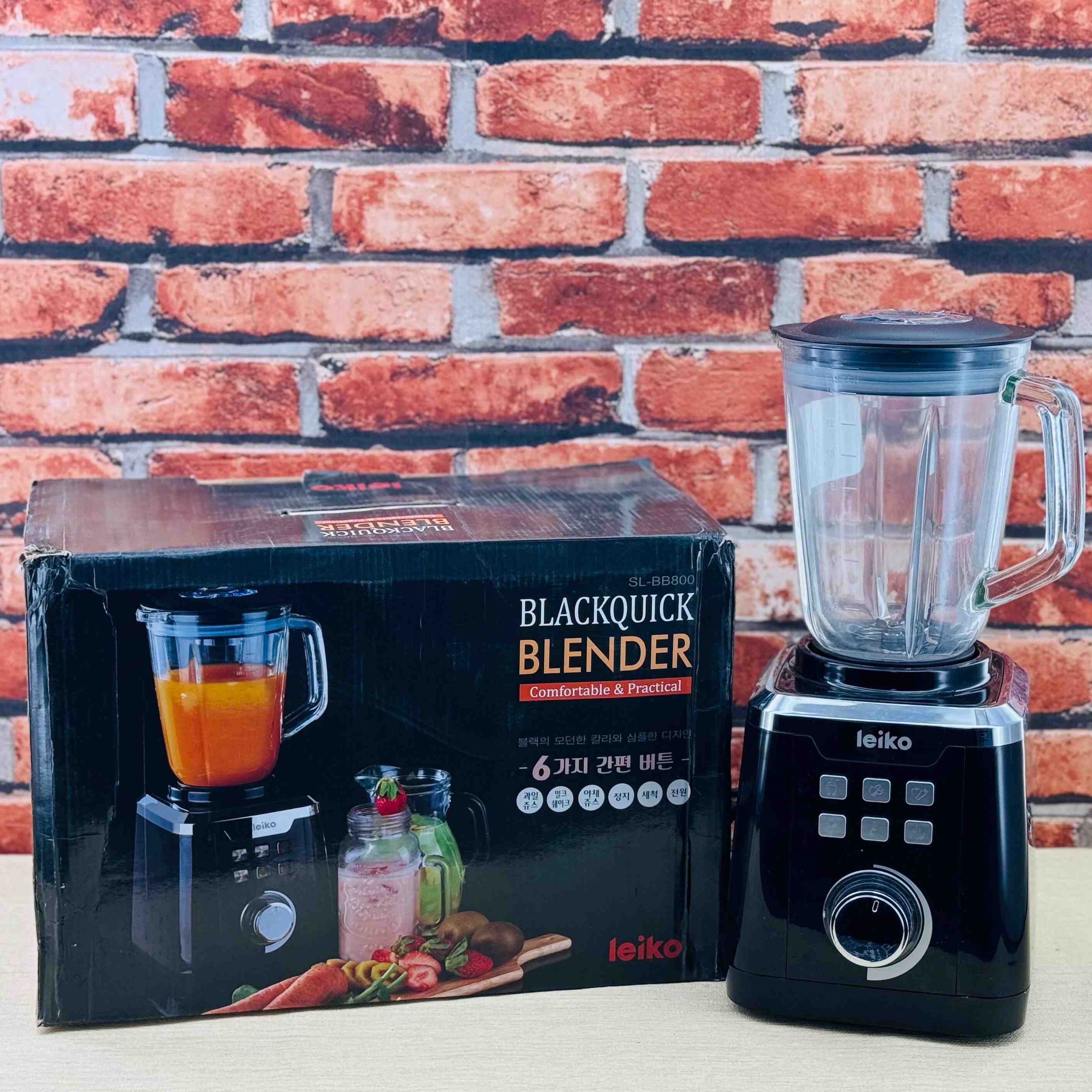 Leiko Black Quick Digital Juicer Blender - Image 7
