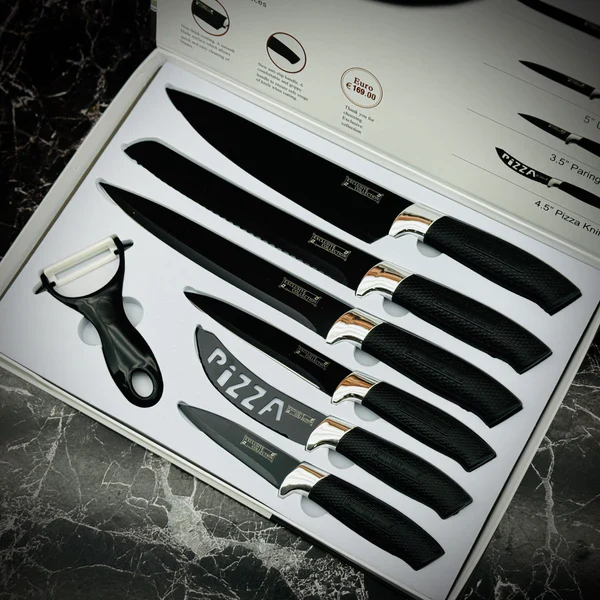 Lwiss 7pcs Non-Stick Coating Knife Set - Image 3