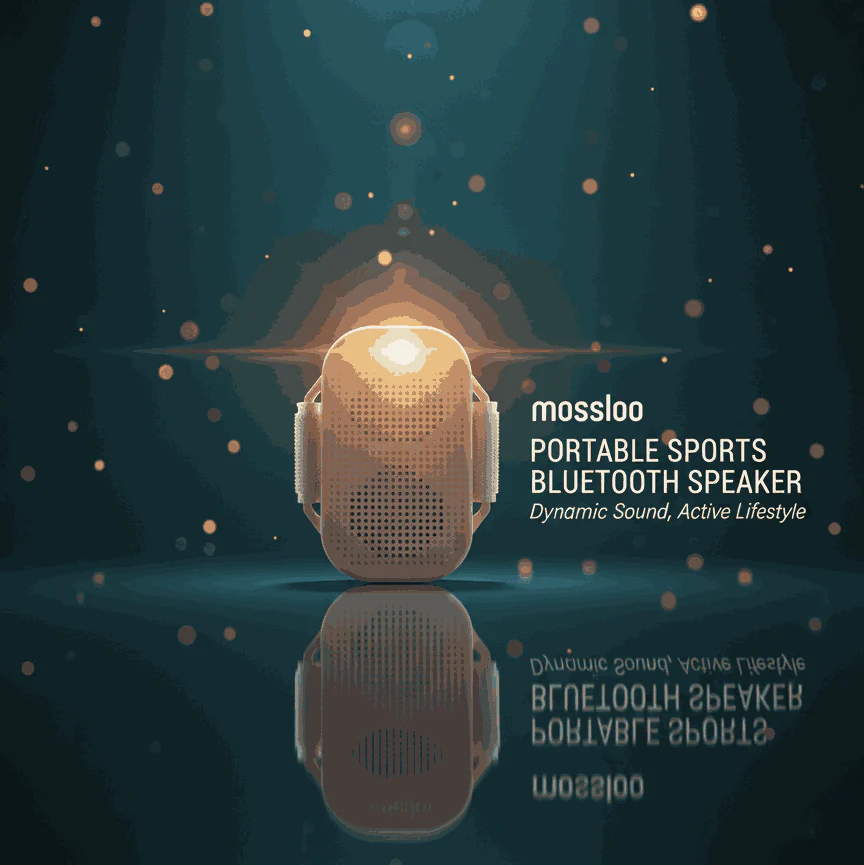 Mossloo Portable Sports Bluetooth Speaker - XJ0823 - Image 2
