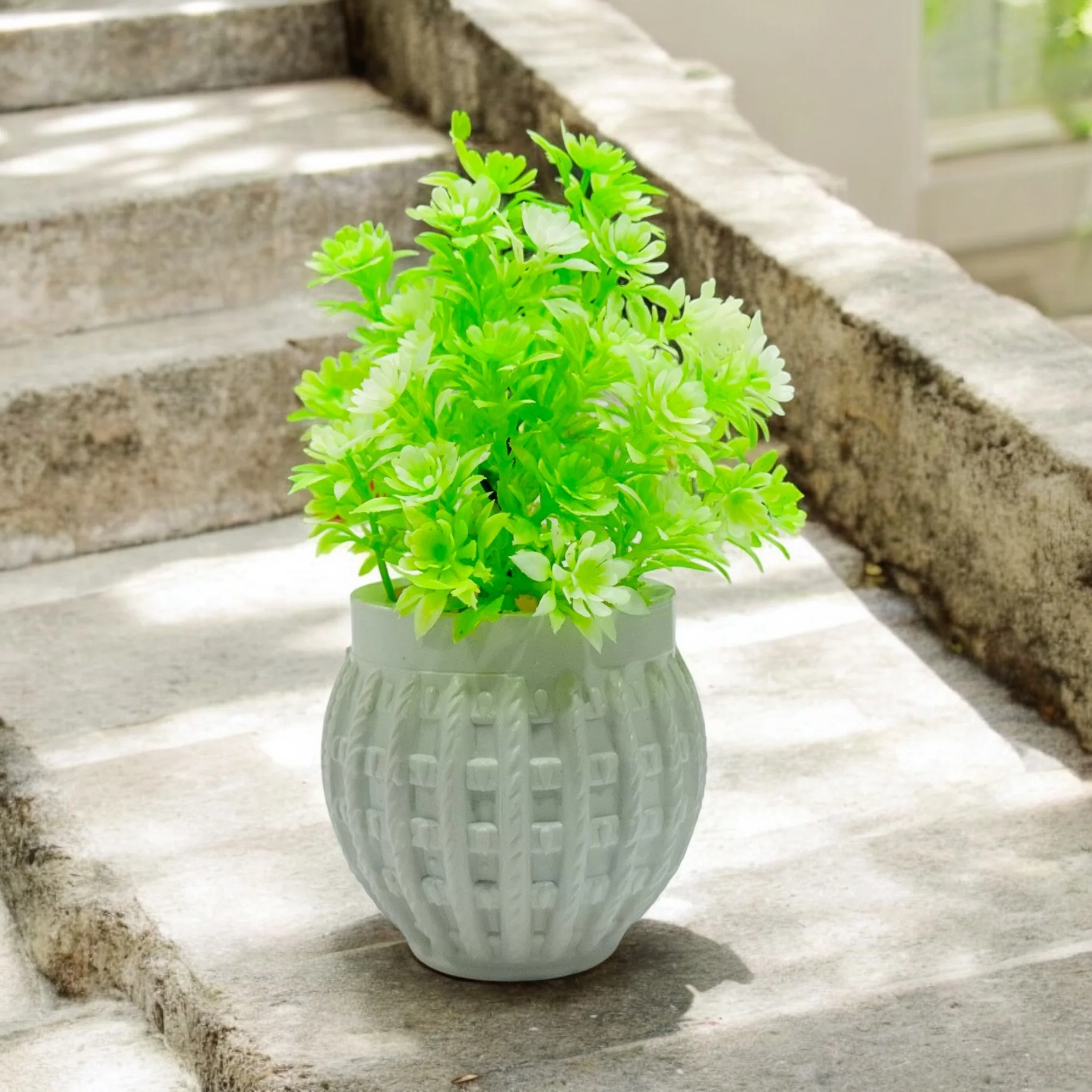 Pack of 10 Mini Plant Artificial Decoration Piece - Image 3