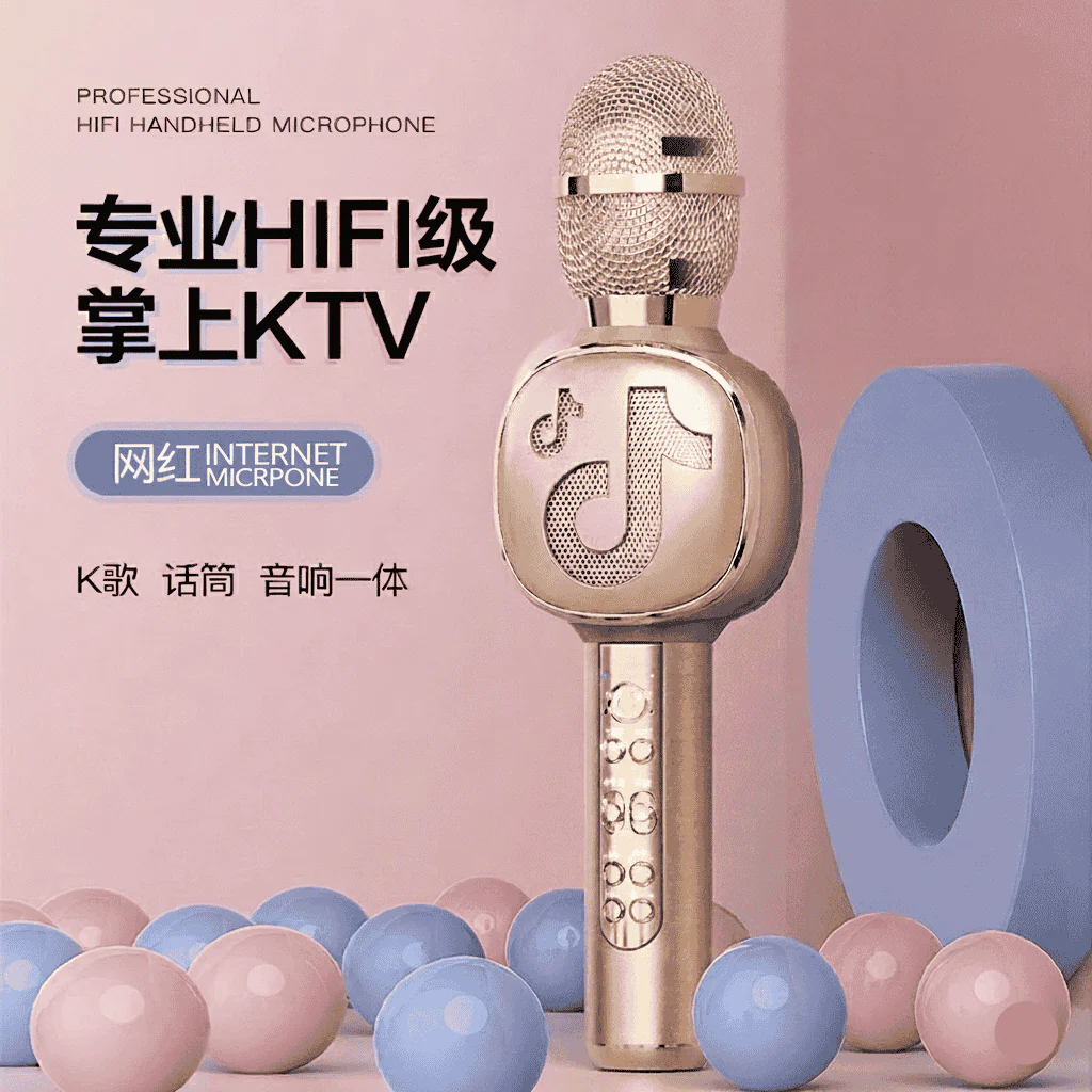 Rebel Y8 Wireless Bluetooth Karaoke Microphone - Best For Birthday Gift, Home Party, Indoor & Outdoor Entertainment - Image 2