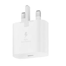 Samsung 3 Pin USB-C Super Fast Charging Adapter (25W) - White - Image 2
