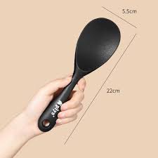 Silicone Rice Paddle Non-Stick Heat Resistant Spoon - Image 3