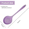 Silicone Slotted, Strainer, Skimmer & Multifunctional Cooking Spoon - Image 2