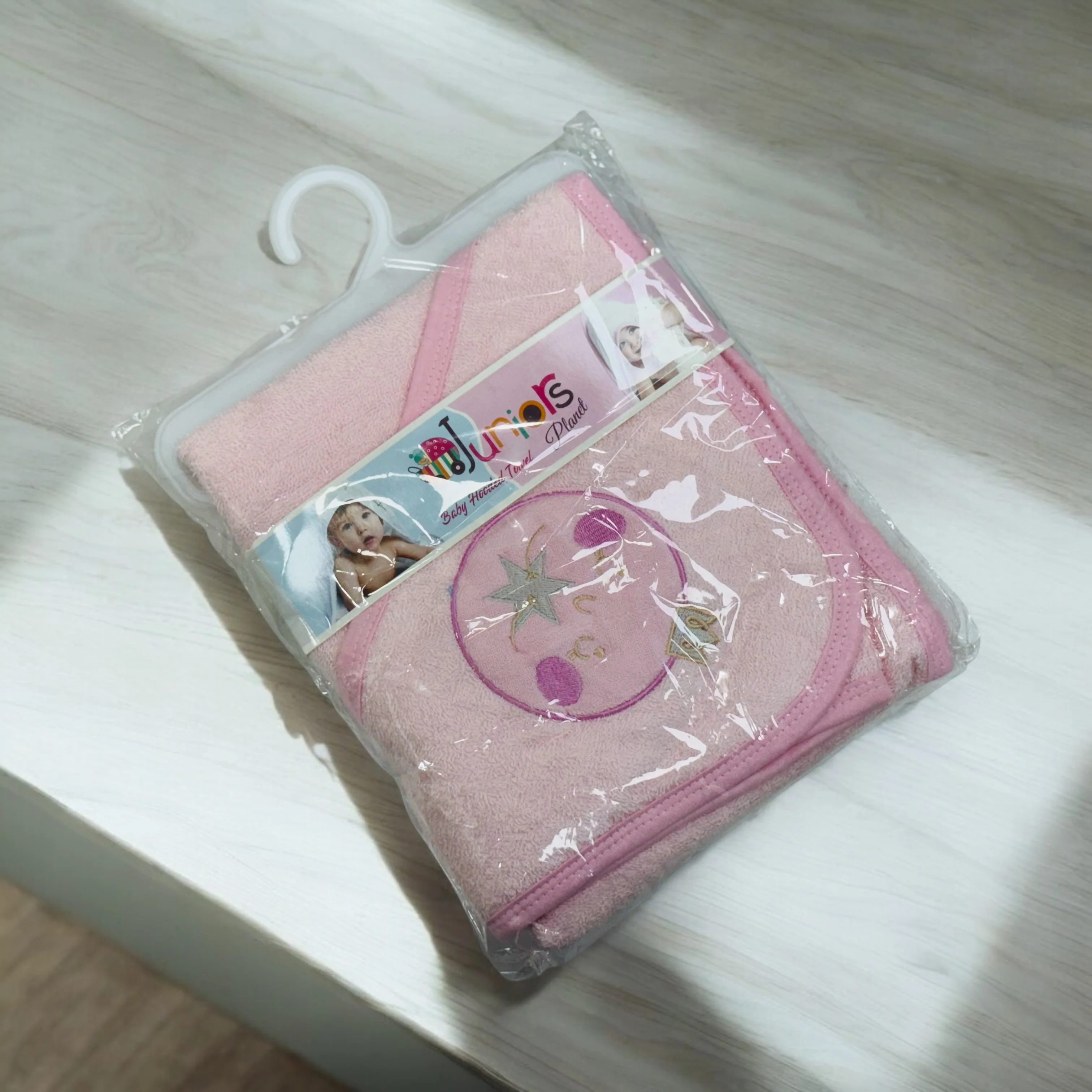Soft & Absorbent Baby Hooded Towel | Perfect For Newborns - Pack of 2 - Image 3