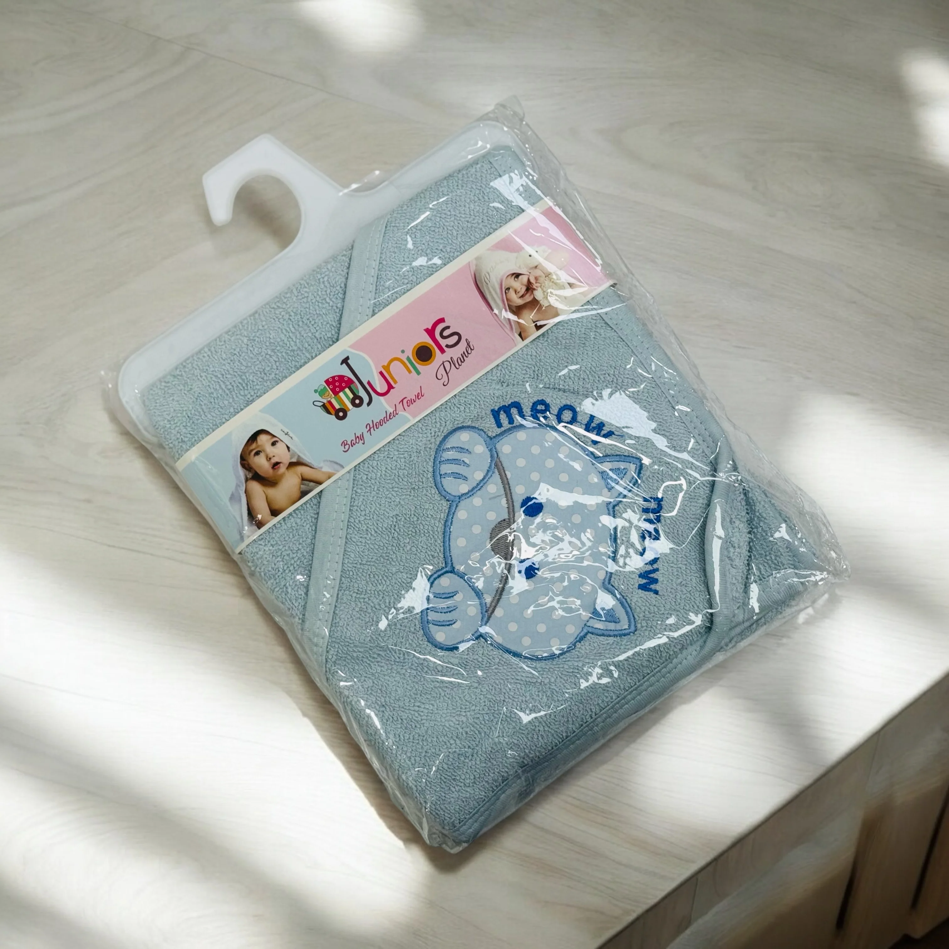 Soft & Absorbent Baby Hooded Towel | Perfect For Newborns - Pack of 2 - Image 4