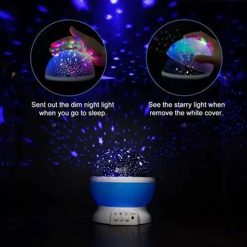 Star Master Dream Rotating Color Changing Projection Lamp - Image 5