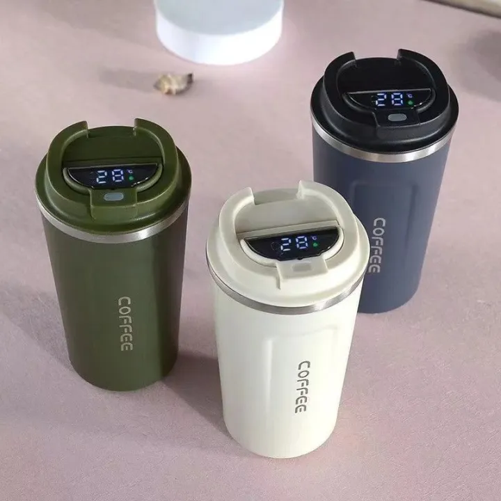 Thermos Flask Coffee Mug with Display 380ML - Image 2